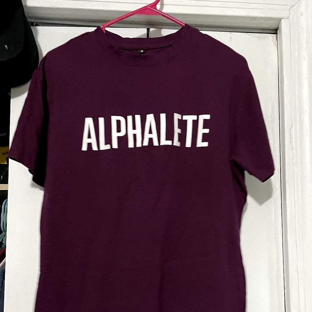 Alphalete Performance T-shirt - (Burgundy - Medium)
